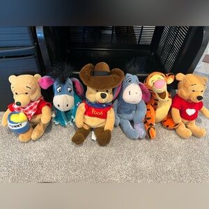 Assorted Winnie the Pooh Beanies